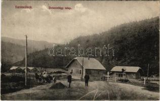 Szomolnok, Schmölnitz, Smolník; Dekenvölgy bánya telep. Turek A. Sándor kiadása / mine colony (EK)