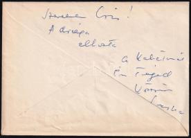 1963 Bp., a Thália Színház meghívója Inke László (1925-1992) színész részére, a "Thália emlékhó...