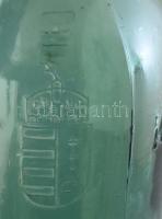 Kristályvizes csatos üveg, nagy méretű 32 cm