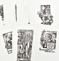 Kékesi László 15 linómetszete. Bp., é.n., KBK Grafikagyűjtő és Művelődési Egyesület, 15 t. (Komplett...