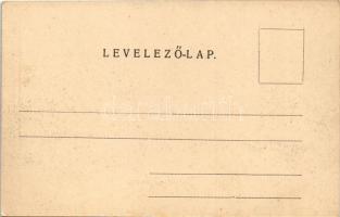 Balatonalmádi, Almádi; szőlőhegyek nyaralókkal. Köves Béla kiadása