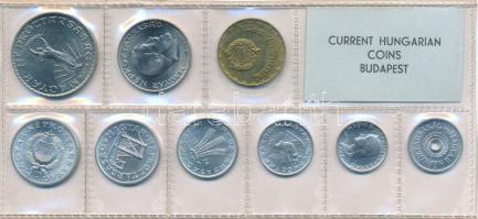 1974. 2f-10Ft (9xklf) érmés forgalmi sor fóliatokban T:UNC 
 Adamo FO7