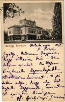 1906 Somogytarnóca, Somogy Tarnócza (Barcs); Gróf Széchenyi kastély. Gróf Széchenyi Jenőné levele (EK)