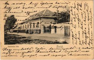 1903 Farád (Csorna), Szedenics György evangélikus esperes-lelkész háza (felszíni sérülés / surface damage)