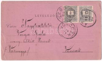 1899 (Vorläufer) Aszód, javító intézet (EB)