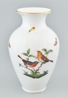 Herendi Rotschild mintás porcelán váza. Kézzel festett, jelzett, hibátlan 34 cm m