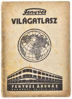 cca 1934 Fenyves Világatlasz, kissé foltos borítóval, 32 p.