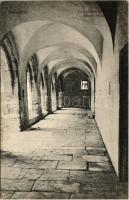 Kolozsvár, Cluj; Ferenc-rendiek kolostora, folyosó részlet / Franciscan monastery, corridor (EK)