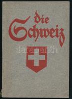 Die Schweiz. Kleiner Führer und Ratgeber für Besucher der Schweiz. Zürich, 1912, Verbandes Schweizerischer Verkehrs-Vereine, 143 p. + 1 t. (kihajtható térkép). Fekete-fehér fotókkal illusztrálva. Német nyelven. Kiadói papírkötés, a borítón kis sérüléssel.