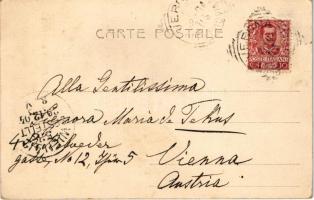 1904 SM la Regina Elena e le princ. Jolanda e Mafalda / Elena of Montenegro, Queen of Italy with Pri...