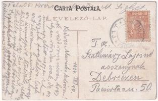 1924 Máramarossziget, Sighetu Marmatiei; Calea Bogdan Voda / Rákóczi út, Dohány és szivar, órás üzle...