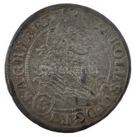 Német Államok / Szilézia / Boroszló 1712FN 3kr Ag VI. Károly (1,47g) T:F hullámos lemez German States / Silesia / Breslau 1712FN 3 Kreuzer Ag Karl VI (1,47g) C:F wavy coin