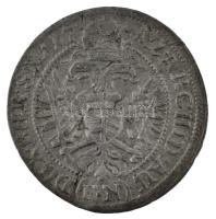 Német Államok / Szilézia / Boroszló 1712FN 3kr Ag "VI. Károly" (1,47g) T:F hullámos lemez ...