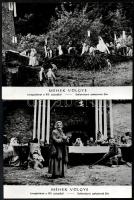 cca 1968 ,,Méhek völgye - lovagtörténet a XIII. századból" című csehszlovák film jelenetei és s...