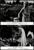 cca 1968 ,,Méhek völgye - lovagtörténet a XIII. századból" című csehszlovák film jelenetei és s...