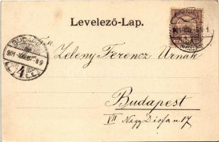 1901 Resicabánya, Resicza, Recita, Resita; Vasgyár. Adolf Weiss kiadása / ironworks, iron factory, i...