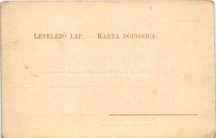 Zagreb, Zágráb; Prvi hrvatski Salon 1898-99 "Druztvo hrvatskih umjetnika" / First Croatian...