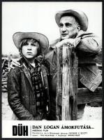 cca 1972 ,,Düh - Dan Logan ámokfutása" című amerikai film jelenetei és szereplői, 5 db vintage ...