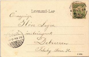 1902 Karánsebes, Caransebes; Szárkó-hegycsúcs 2185 m. magasan / Muntele Tarcu