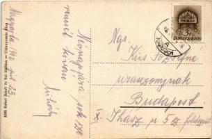 1942 Bölön, Belin, Böllen, Blumendorf; Unitárius templom az 1617. évben épült várral, Református tem...