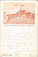 1900 Malacka, Malaczka, Malacky; Kolostor. Wiesner Alfréd kiadása / Kloster / cloister (EK)