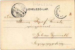 1900 Malacka, Malaczka, Malacky; Kolostor. Wiesner Alfréd kiadása / Kloster / cloister (EK)