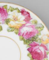 Hamis Herendi porcelán kávés csésze, mélynyomású Herend jelzéssel, óherendi jelzéssel. Matricás, hib...