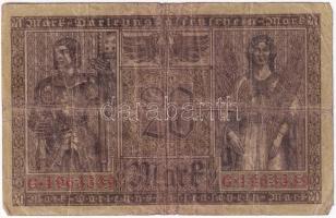 Német Birodalom 1918. 20M T:VG kis szakadás, folt
German Empire 1918. 20 Mark C:VG small tear, spot...