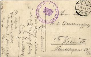 1914 14. Korp. Ers. Batt. L. I. R. 16. Kriegsjahr 1914 / WWI German military, group of soldiers. pho...