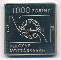 2009. 1000Ft Cu-Ni "Bánki Donát, a Bánki-féle vízturbina feltalálója" kapszulában T:PP kis...