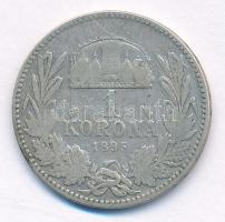 1895KB 1K Ag "Ferenc József" T:F patina
Adamo K5