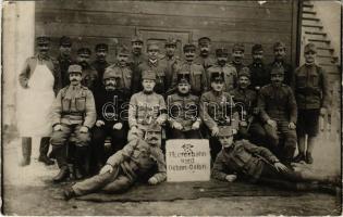 1917 Heeresbahn Nord / WWI Austro-Hungarian K.u.K. military, soldiers at the railway station. photo + K.u.K. Bahnhofkommando Iwangorod (kis szakadás / small tear)