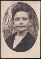 1926 Habsburg Ottó (1912-2011) fiatalkori képe, fotó, 12,5×8,5 cm