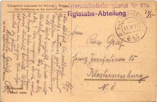 Feldmesse. Reingewinn zugunsten der Witwen u. Waisen von Gefallenen an der Isonzofront. Verlag Isonz...