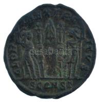 Római Birodalom / Konstantinápoly / II. Constantius 337. AE Follis (1,95g) T:AU,XF Roman Empire / Co...