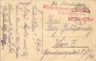 1919 Freiland, Rekonvaleszentenheim Tavern / K.u.K. military sanatorium + "Militär-Rekonvalesze...