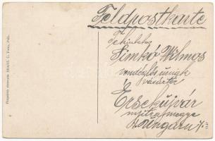 Osztrák-Magyar Haditengerészet tengeralattjárója torpedó indítása közben, keresztmetszeti nézetben /...