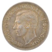 Ausztrália 1943D 6p Ag "VI. György" T:XF patina
Australia 1943D 6 Pence Ag "George V...