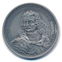 1985. II. Rákóczi Ferenc fejedelemmé választásának 280. évfordulójára ezüstpatinázott bronz emlékérem (42,5mm) T:AU