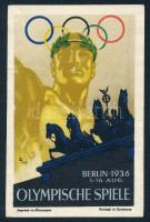 1936 Berlini Nyári Olimpia levélzáró