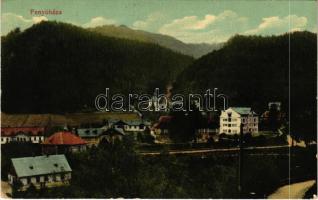 1910 Fenyőháza, Lubochna; nyaralók / villas (kopott sarok / worn corners)