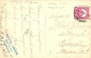 1926 Nagymágocs, Károlyi kastély park játszó gyerekekkel. photo