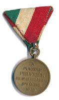 1938. "Felvidéki Emlékérem, II. Rákóczi Ferenc" bronz kitüntetés nem hozzá illő mellszalag...