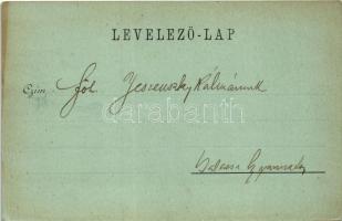 Szepesváralja, Spisské Podhradie; Szepesvár este. Kézmarssky M. és Handlovics Imre kiadása / Schloss...