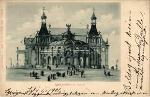 1901 Igló, Zipser Neudorf, Spisská Nová Ves; színház és vigadó. Matz Gusztáv 1900. / theatre and concert hall (EK)