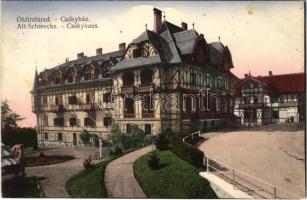 1916 Ótátrafüred, Altschmecks, Stary Smokovec (Magas-Tátra, Vysoké Tatry); Csáky ház, fürdőigazgatóság / villa hotel, spa directorate