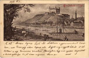 1898 (Vorläufer) Pozsony, Pressburg, Bratislava; Posonium 1709. (EK)