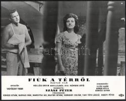 cca 1967 ,,Fiúk a térről" című magyar film jelenetei és szereplői (köztük Bujtor István, Darvas...