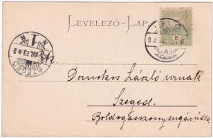 1905 Igló, Zipser Neudorf, Spisská Nová Ves; zsinagóga / synagogue