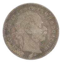 1870KB 10kr Ag "Váltó Pénz" T:VF,F patina Adamo M10.1